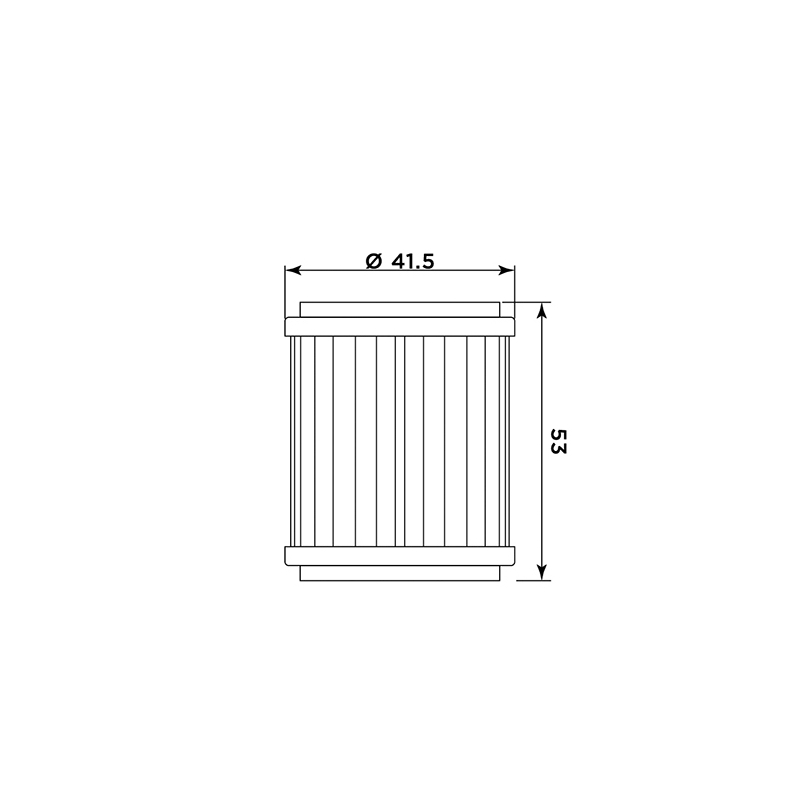 Olejový filter MIW (alt. HF651)