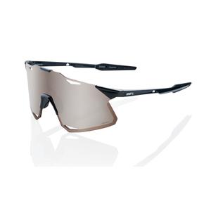 Slnečné okuliare 100 % HYPERCRAFT Gloss Black čierno-hnedé (HIPER strieborné sklo)