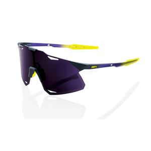 Slnečné okuliare 100 % HYPERCRAFT Metallic Digital Brights fialovo-žlté (fialové sklo)