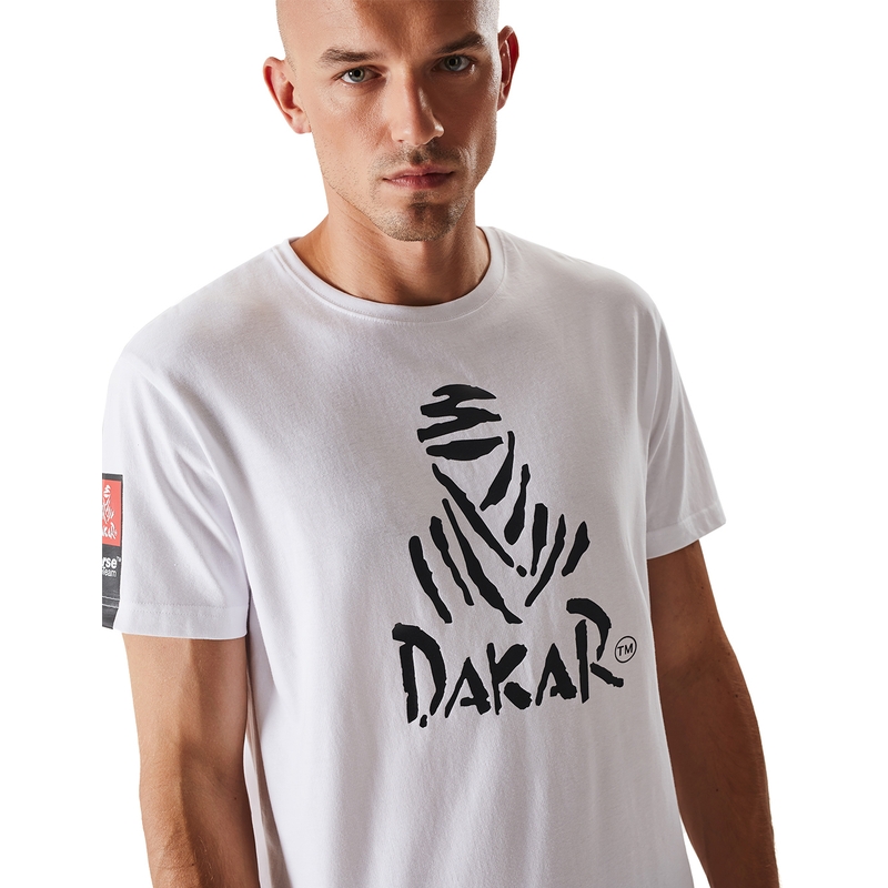 Tričko DAKAR Sport biele