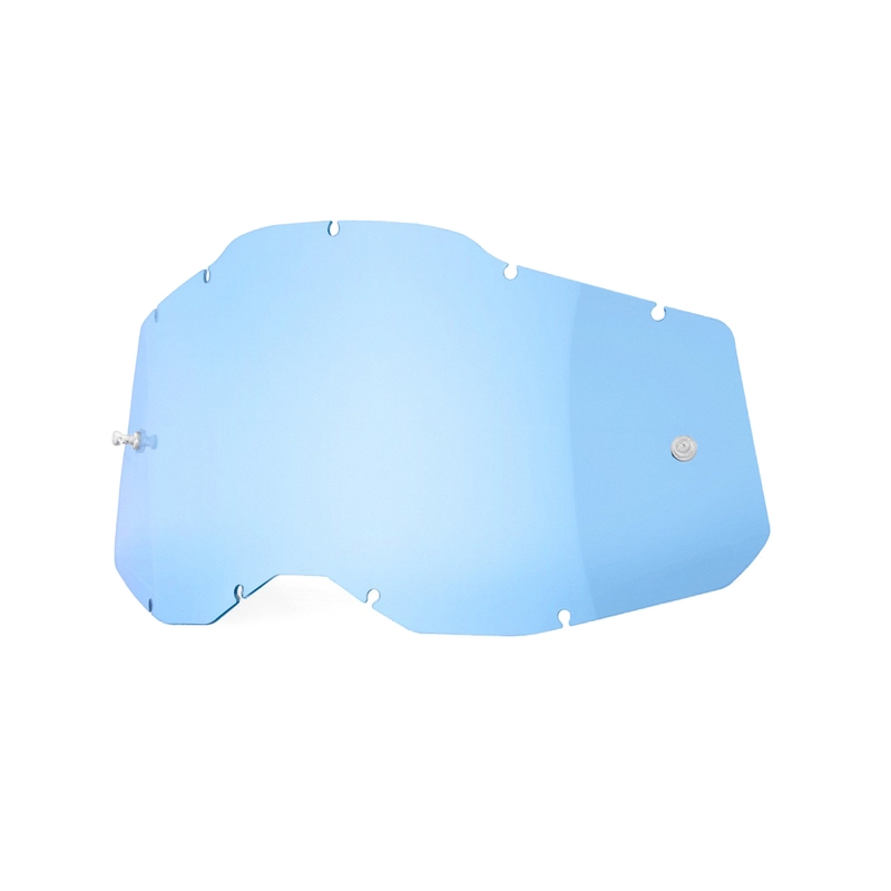 Plexisklo 100% Racecraft 2/Accuri 2/Strata 2 modré (Anti-fog)