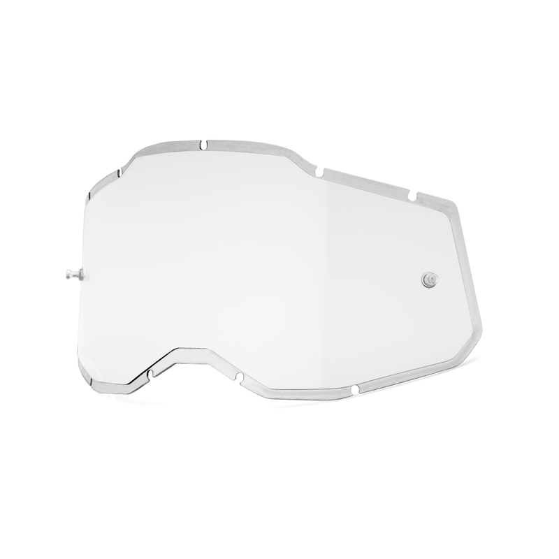 Plexisklo 100% Injected Racecraft 2/Accuri 2/Strata 2 číre (Anti-fog)