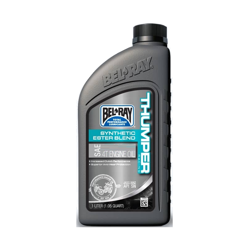 Motorový olej Bel-Ray THUMPER RACING SYNTHETIC ESTER BLEND 4T 10W-40 1 l
