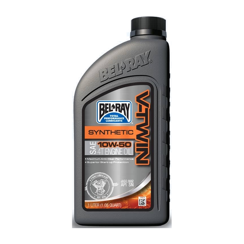Motorový olej Bel-Ray V-TWIN SYNTHETIC 10W-50 1 l