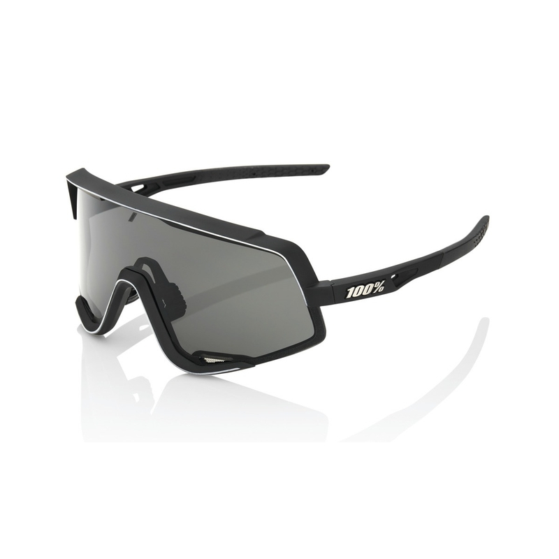 Slnečné okuliare 100 % GLENDALE Soft Tact Black čierne (tmavé sklo)