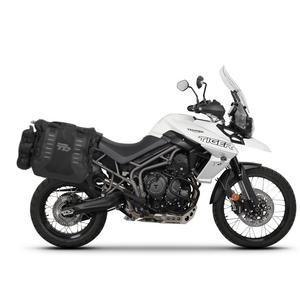 Kompletná sada sedlových brašní SHAD TERRA TR40 adventure vrátane montážnej sady SHAD TRIUMPH Tiger 800