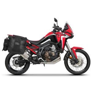 Kompletná sada sedlových brašní SHAD TERRA TR40 adventure a hliníkového kufra SHAD TERRA 37L vrátane montážnej sady SHAD HONDA CRF 1100 Africa Twin