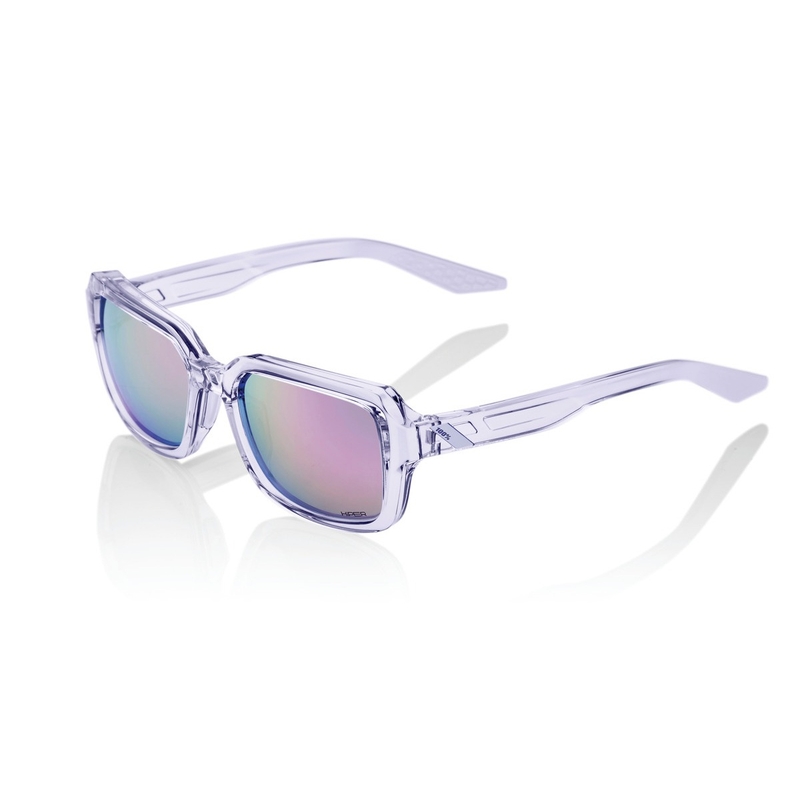 Slnečné okuliare 100 % RIDELEY Polished Lavender fialové (HIPER fialové sklá)