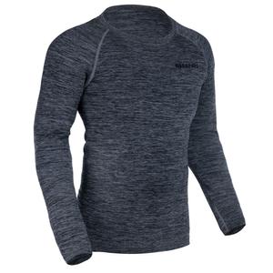 Termo tričko Oxford Advanced Base Layer čierno-šedé - dlhý rukáv