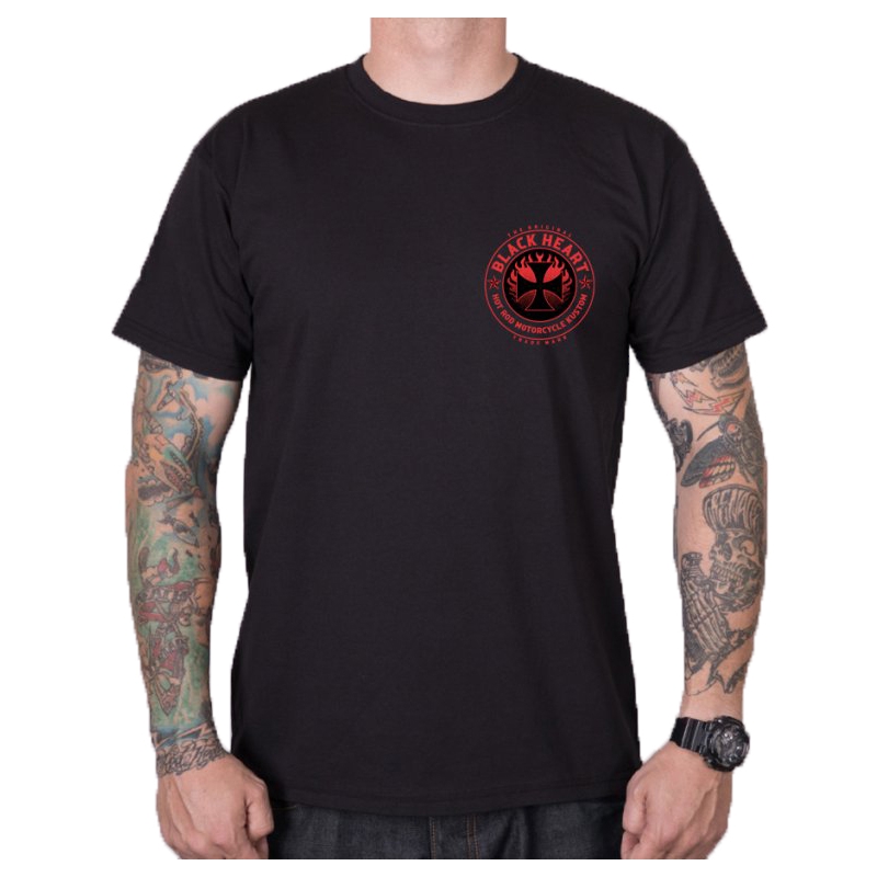 Pánske tričko Black Heart Hellman čierne