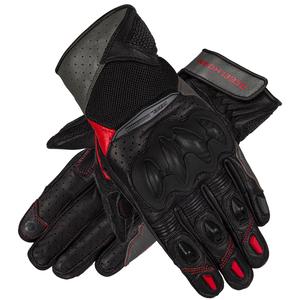 Dámske rukavice na motocykel Rebelhorn Flux II červeno-čierne