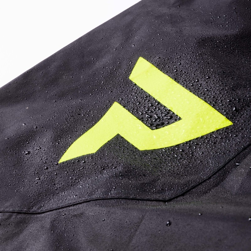Moto nohavice do dažďa Rebelhorn Patrol čierno-fluo žlté