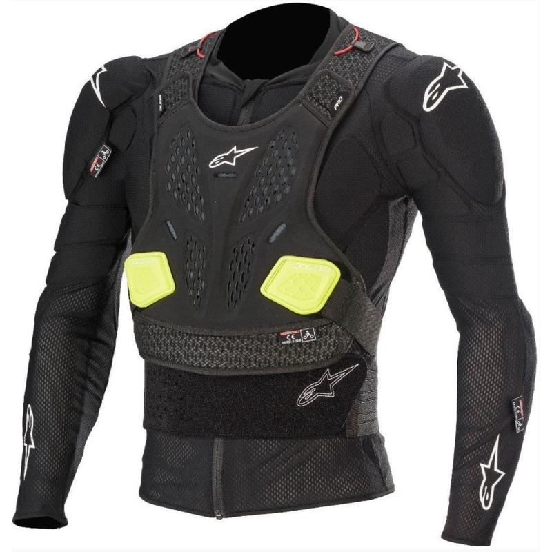 Chránič tela Alpinestars Bionic Pro čierno-fluorescenčno žltý - II. akosť