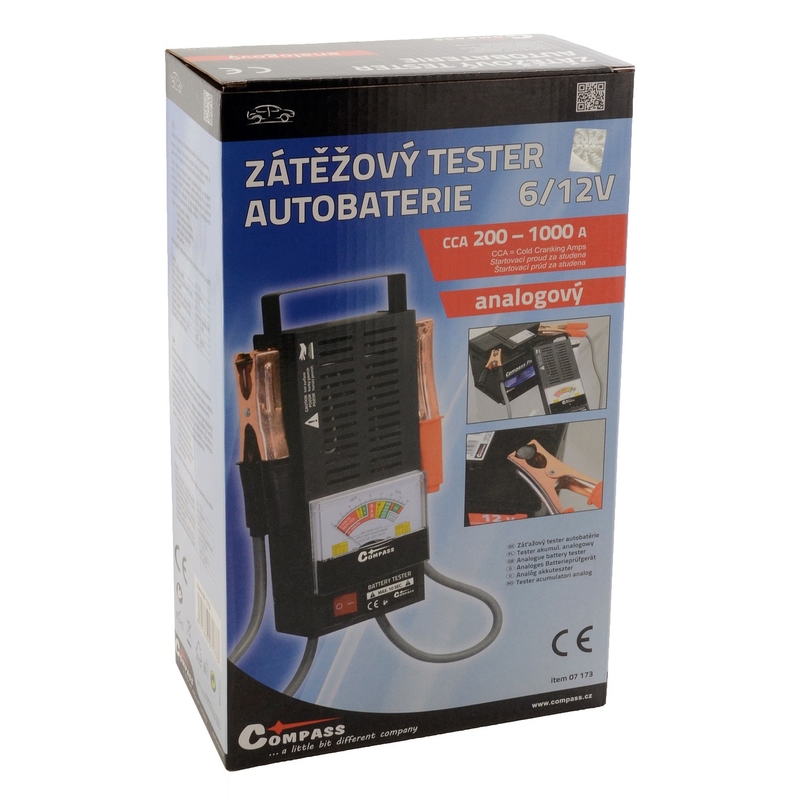 Záťažový tester autobatérie ANALOG