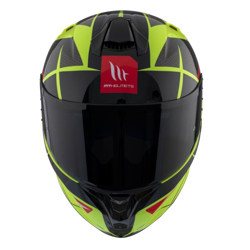 Integrálna prilba na motocykel MT FF106 Pro Targo Pro Podium D1 fluorescenčno žlto-červeno-čierna výpredaj