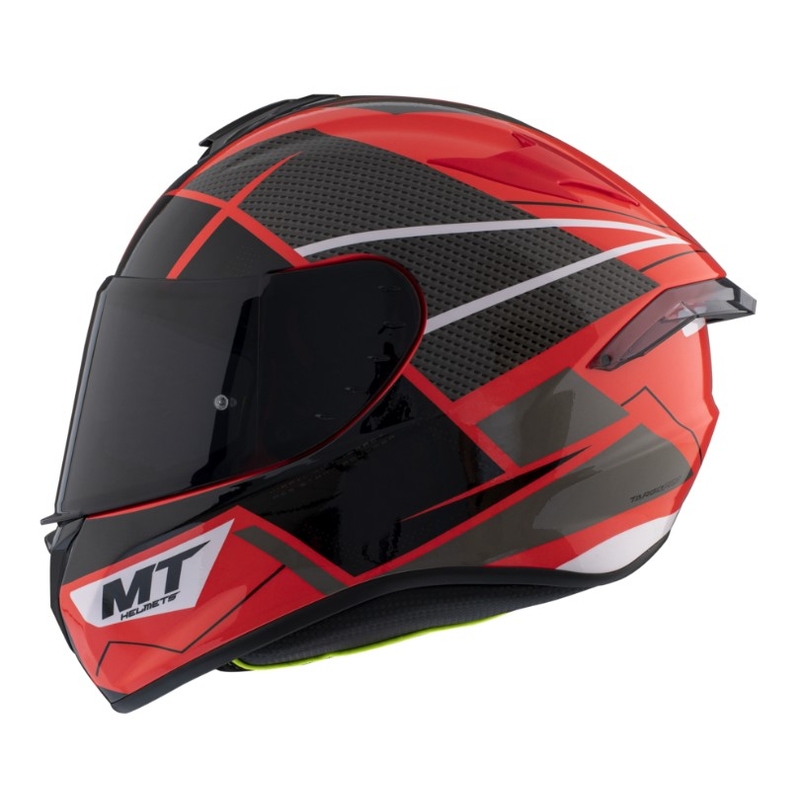 Integrálna prilba na motocykel MT FF106 Pro Targo Pro Podium D5 červeno-čierna výpredaj