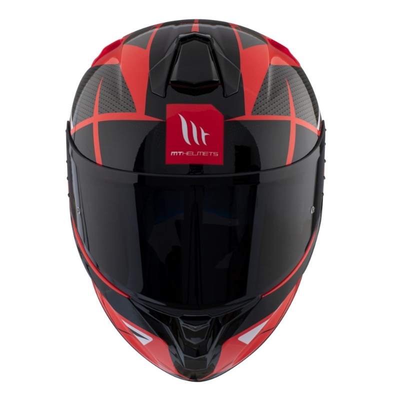 Integrálna prilba na motocykel MT FF106 Pro Targo Pro Podium D5 červeno-čierna výpredaj