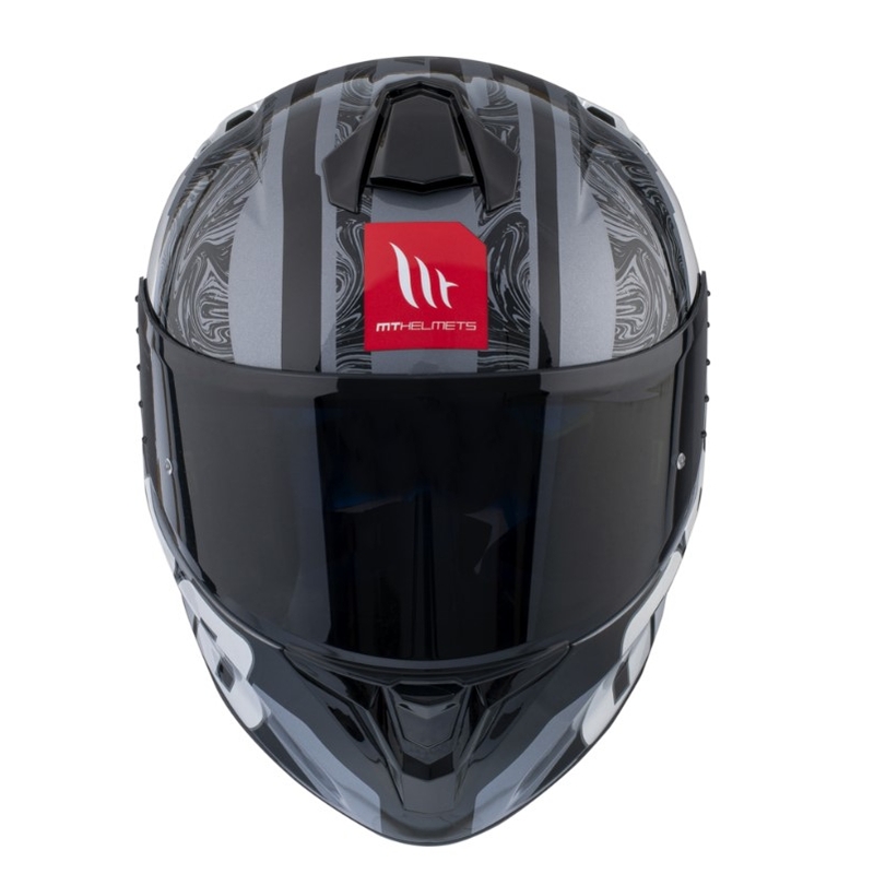 Integrálna prilba na motocykel MT FF106 Pro Targo Pro Welcome F2 sivá