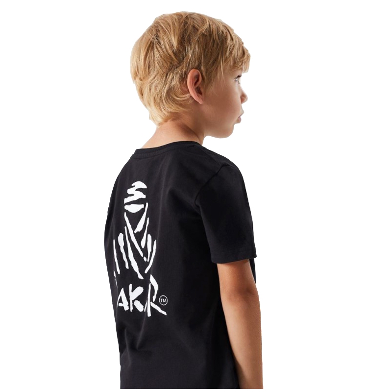 Detské tričko Dakar Kid 222 čierne