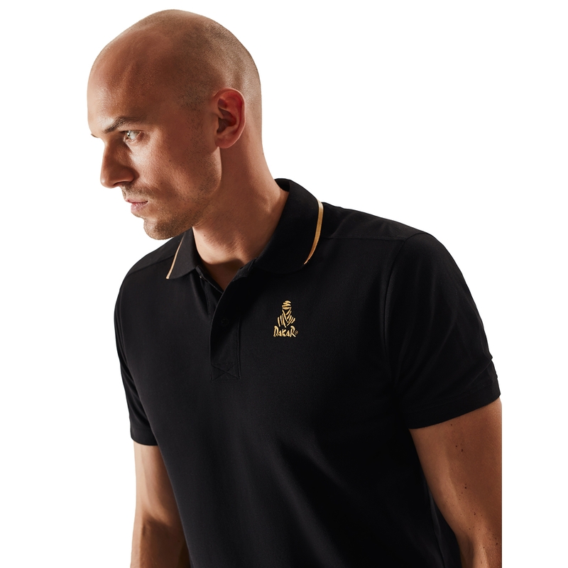 Polo tričko DAKAR P VIP III čierne výpredaj