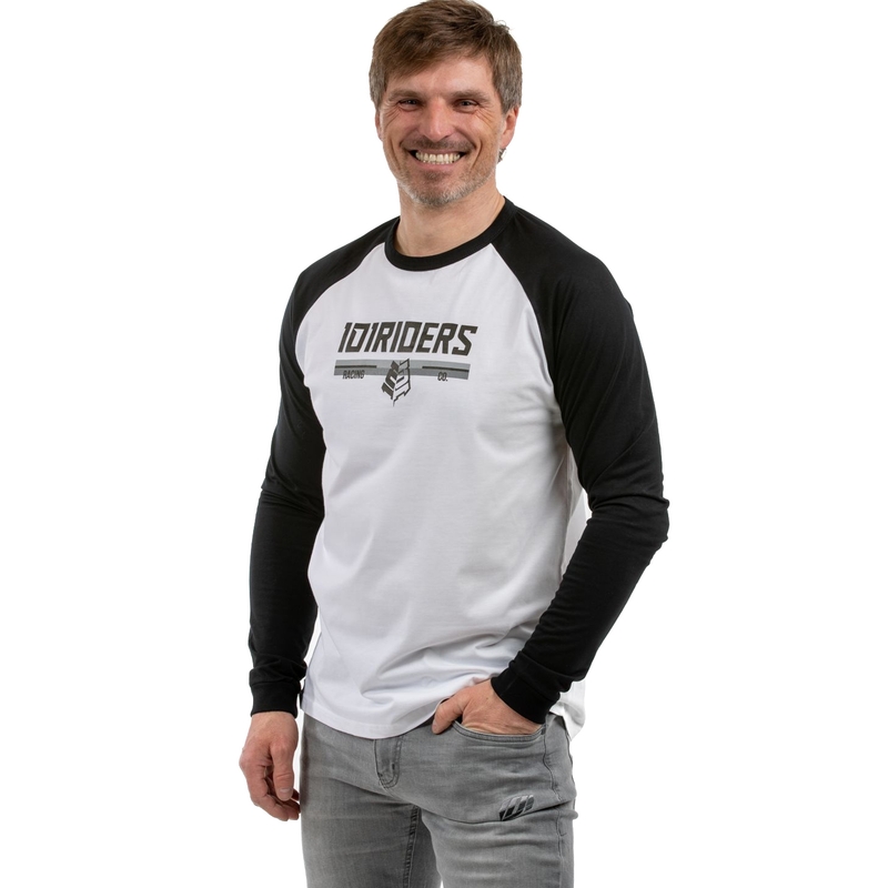 Tričko 101 Riders Changer čierno-biele - dlhý rukáv výpredaj