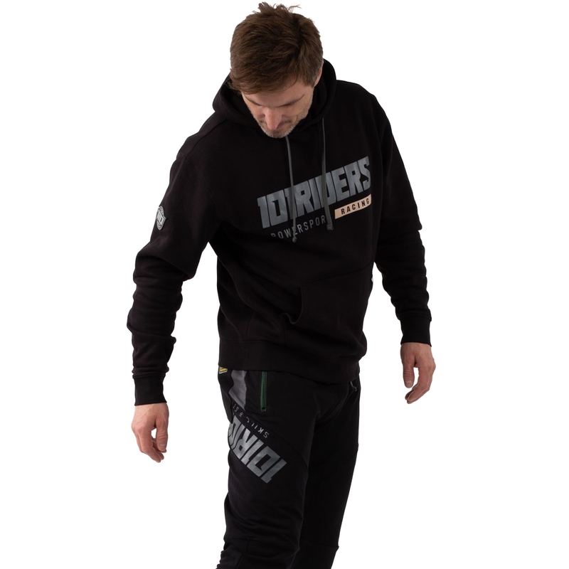 Mikina 101 Riders Shadow čierna výpredaj