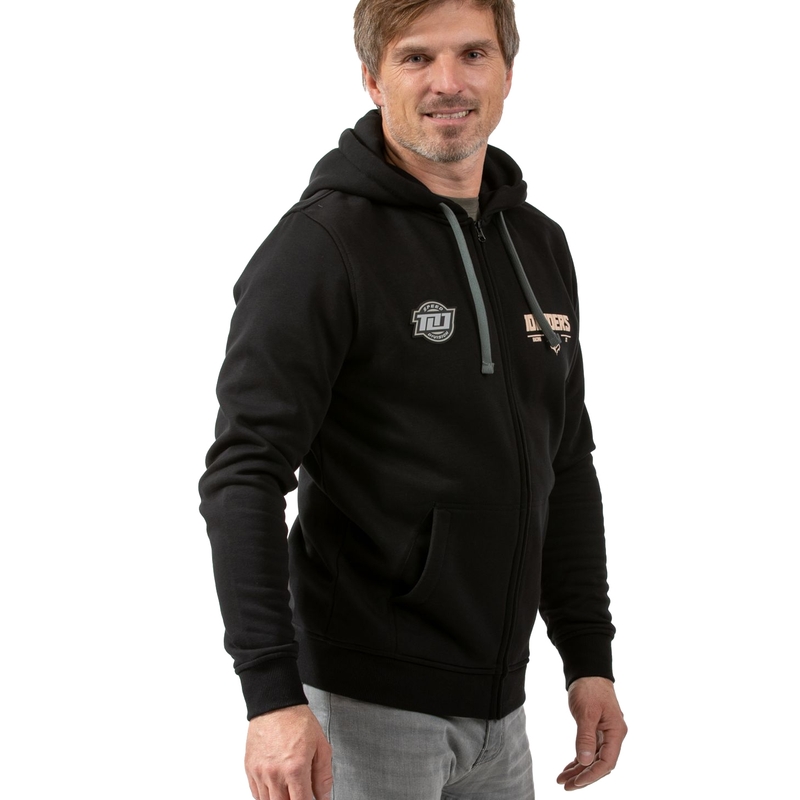Mikina 101 Riders Force Zip čierna výpredaj
