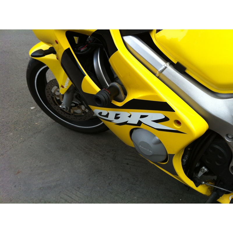 Padacie protektory - Honda CBR 600F (1999 - 2007) BEZ ÚPRAVY KAPOTÁŽE Gatling