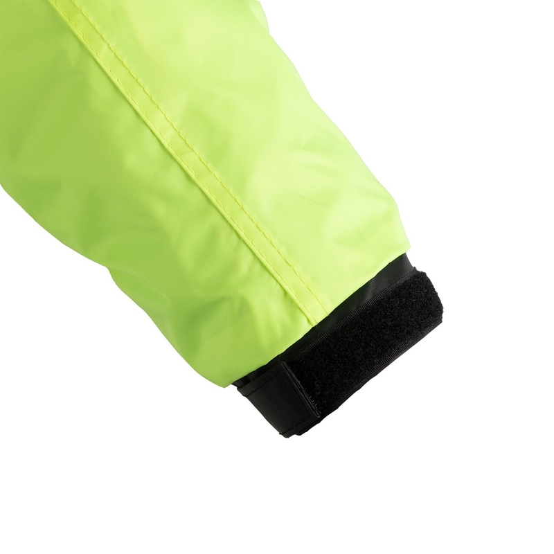 Bunda do dažďa Oxford Rain Seal 22 čierno-fluorescenčno žltá