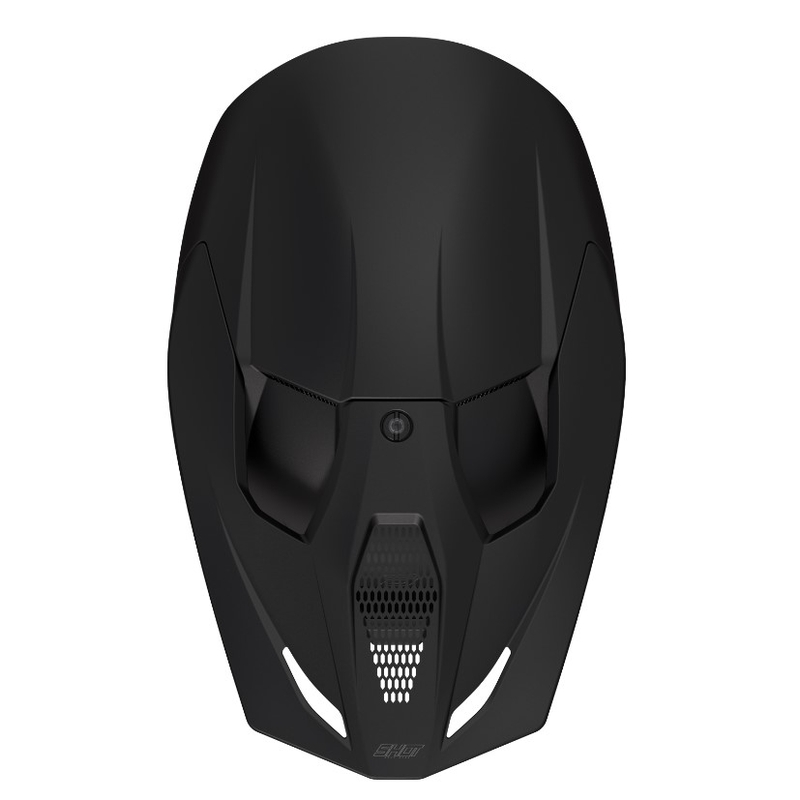 Motokrosová prilba Shot Race Solid čierna výpredaj