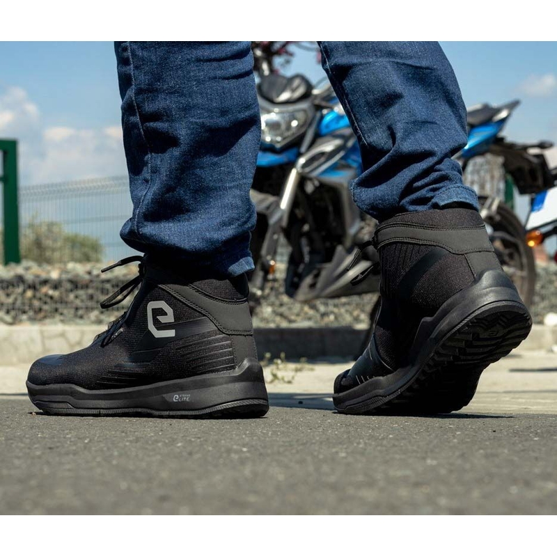 Dámska motocyklová obuv Eleveit Town WP čierna