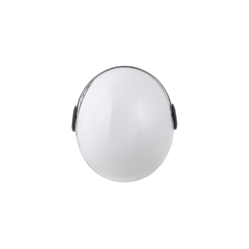 Otvorená prilba na motocykel ZED C30 bielo-čierna