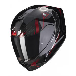 Integrálna prilba na motocykel Scorpion EXO-391 Spada čierno-neónovo červená