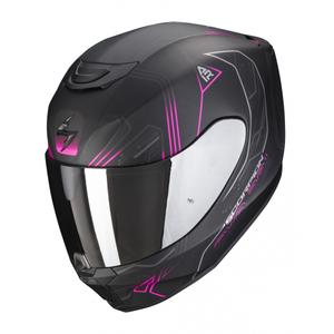 Integrálna prilba na motocykel Scorpion EXO-391 Spada čierno-ružová matná