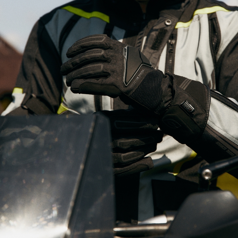 Rukavice na motocykel Ozone Touring WP čierne