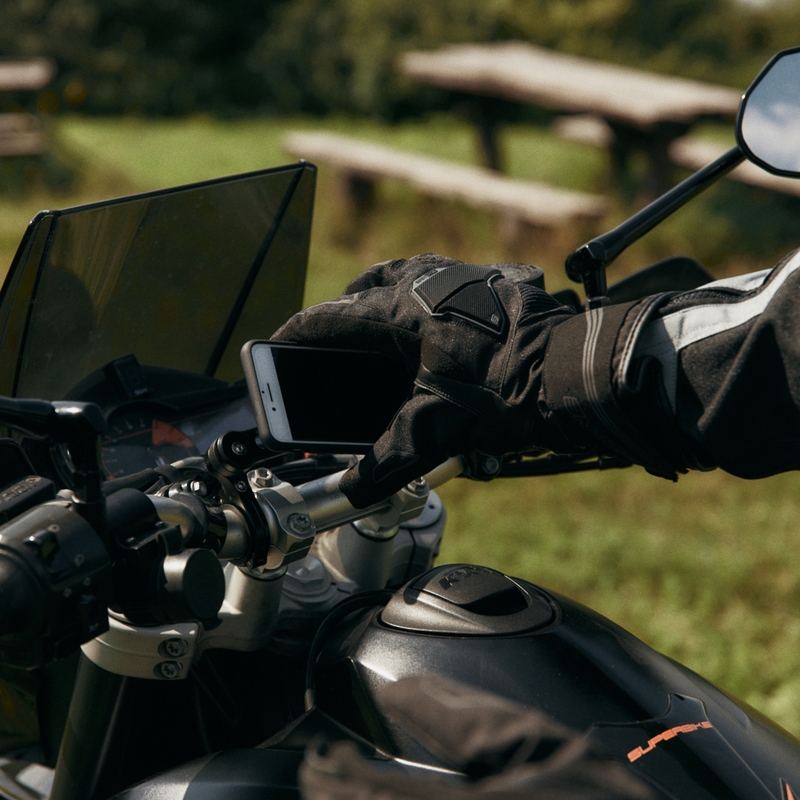 Rukavice na motocykel Ozone Touring WP čierne