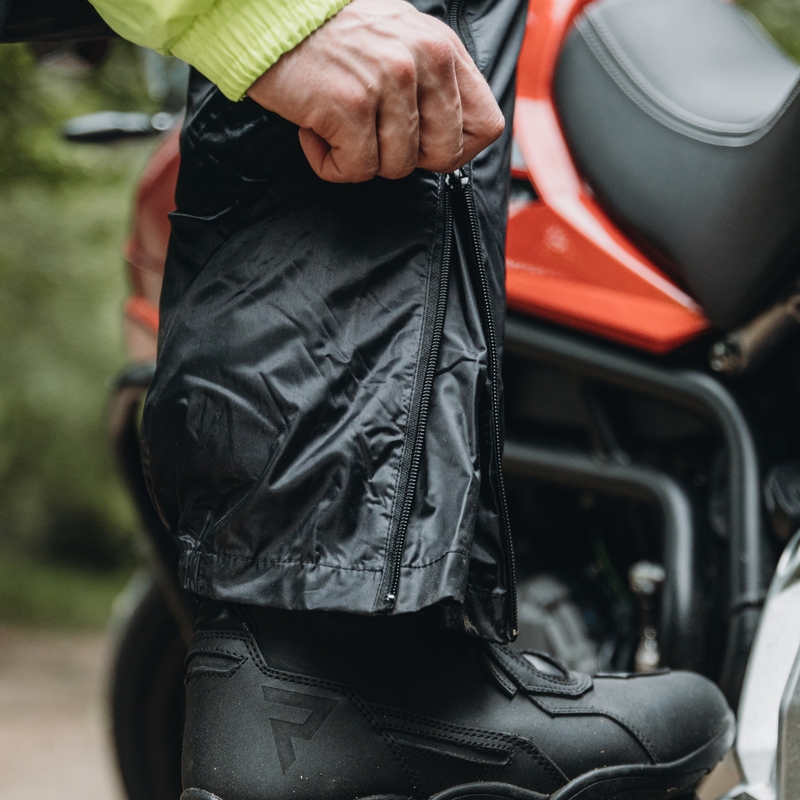 Moto nohavice do dažďa Ozone Marin čierne