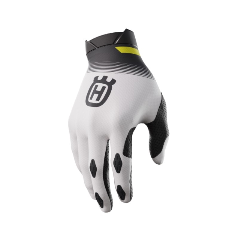 Motokrosové rukavice Shot Aerolite Husqvarna LE bielo-čierne výpredaj