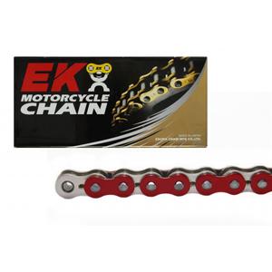 QX-krúžková reťaz -Made in JAPAN EK 525 SRX 1 L červená