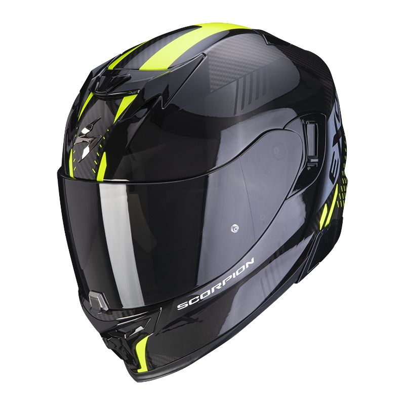 Integrálna prilba na motocykel Scorpion EXO-520 EVO Air Laten čierno-fluorescenčno žltá