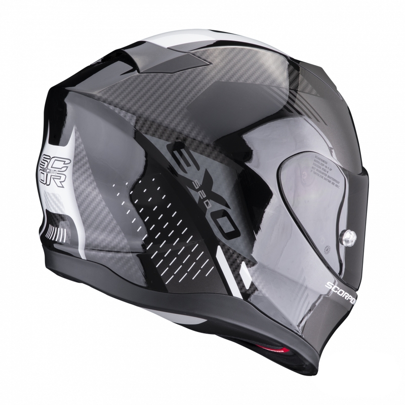 Integrálna prilba na motocykel Scorpion EXO-520 EVO Air Laten čierno-biela