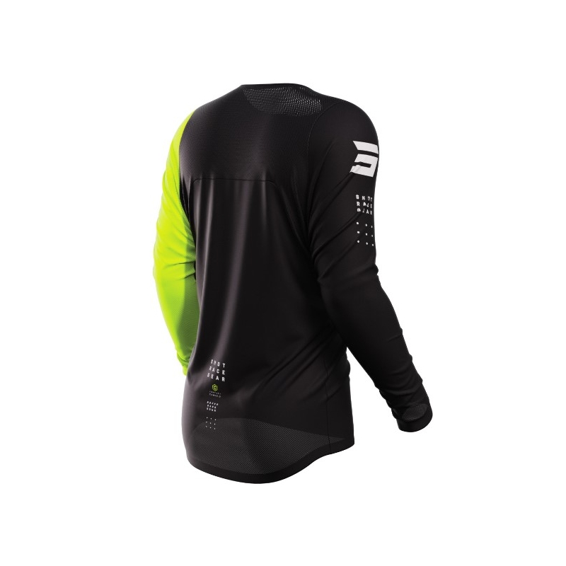 Motokrosový dres Shot Contact Camo 2.0 čierno-fluo žltý výpredaj