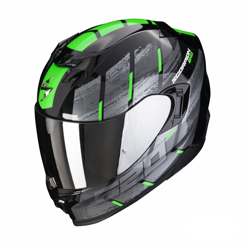 Integrálna prilba na motocykel Scorpion EXO-520 EVO Air Maha čierno-zelená
