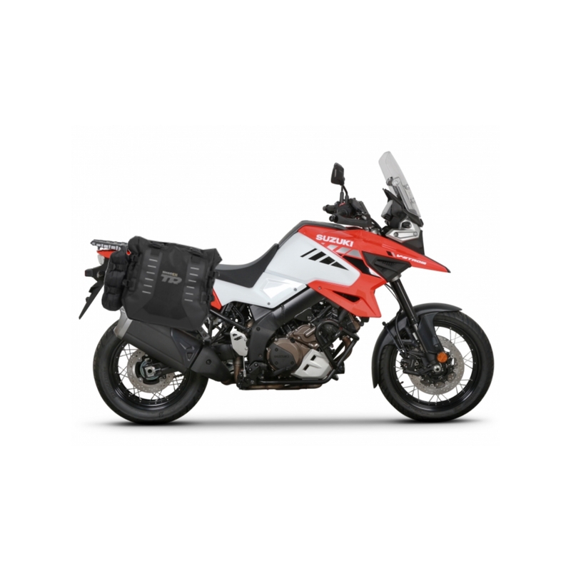 Kompletná sada sedlových brašní SHAD TERRA TR40 adventure vrátane montážnej sady SHAD SUZUKI DL 1000 V-Strom/ DL 1050 V-Strom
