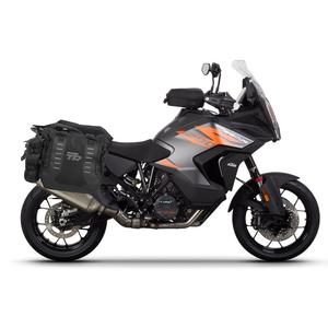 Kompletná sada sedlových brašní SHAD TERRA TR40 adventure vrátane montážnej sady SHAD KTM Super Adventure 1290 (R, S)