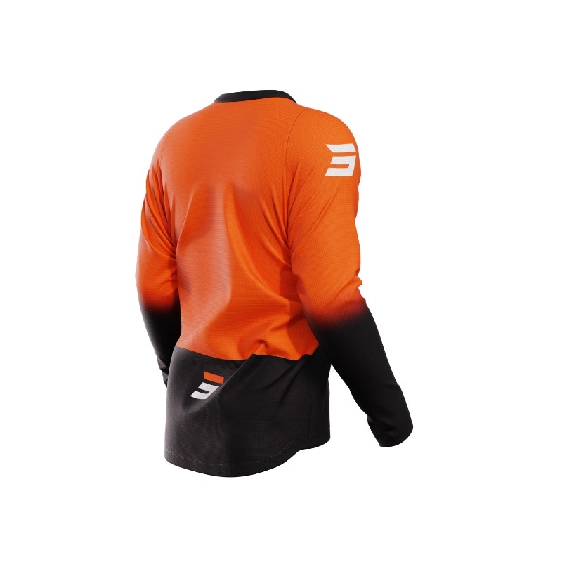 Motokrosový dres Shot Devo Reflex čierno-oranžový výpredaj