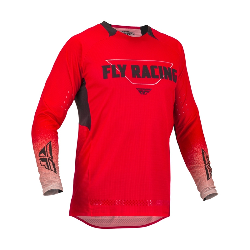 Motokrosový dres FLY Racing Evolution DST. sivo-červený výpredaj