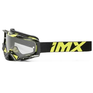 Motokrosové okuliare iMX Dust Graphic čierno-fluorescenčno žlté