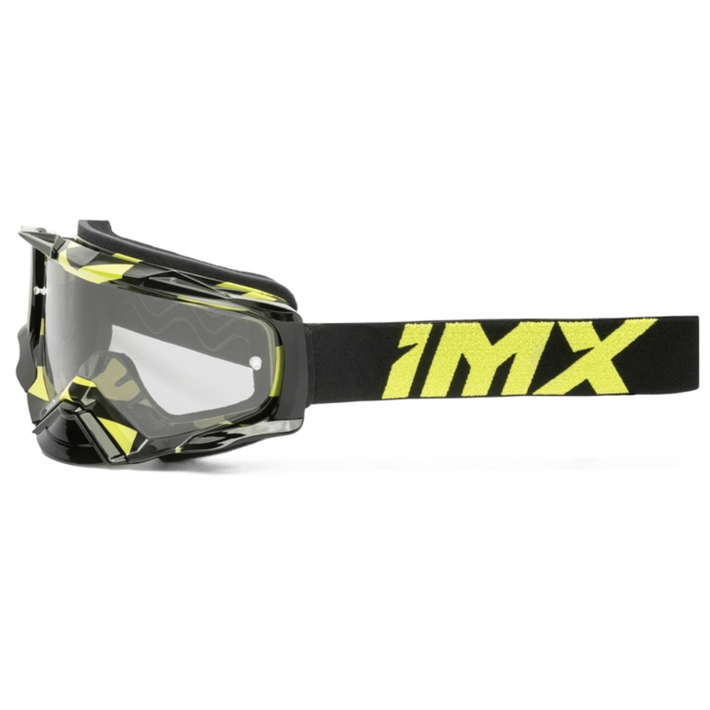Motokrosové okuliare iMX Dust Graphic čierno-fluorescenčno žlté