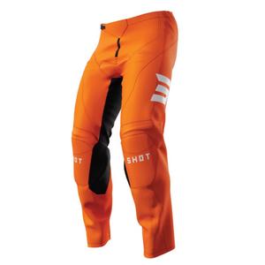 Motokrosové nohavice Shot Raw Escape čierno-oranžové
